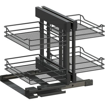 Flex-Corner Classic 900, antracyt, front 450, RAL9006, Vauth-Sagel